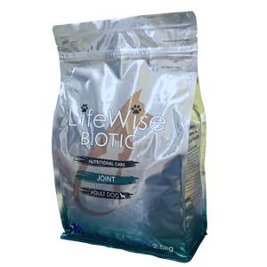 LIFEWISE DOG FOOD BIOTIC JOINT WITH LAMB, RICE, OATS & VEG 13KG BAG