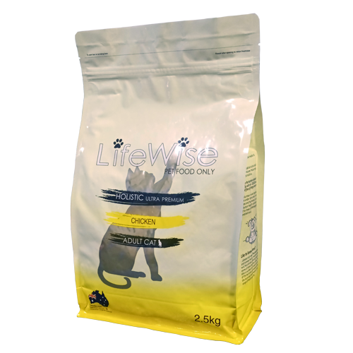 LIFEWISE CAT FOOD CHICKEN WITH RICE 2.5KG BAG