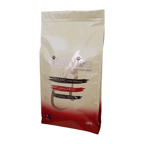 LIFEWISE DOG FOOD WILD KANGAROO WITH LAMB, RICE & VEG 2.5KG BAG