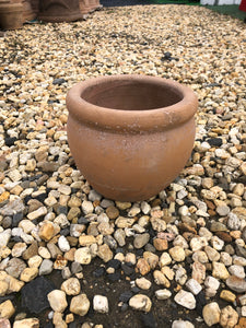 Antique Terracotta Flat Rim